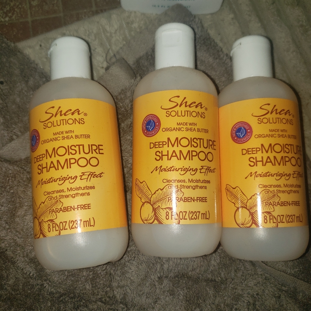 Shea Solutions Shampoo Set of 3 Brand New - BUY ONE ITEM, CHOOSE ONE FREE
